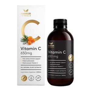 Harker Herbals Vitamin C, 650mg, 100ml or 200ml - The Health