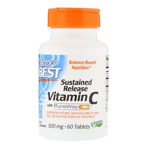 Products: Doctor's Best 12-Hour Vitamin C 500mg - The Health