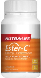 Nutralife, Ester C 1000mg 50 tabs - The Health