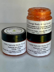 Products: Orange Body Scrub The Herbal Garden NZ