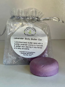 Products: Lavender Body Butter Bar The Herbal Garden NZ