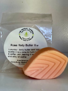 Rose Body Butter Bar The Herbal Garden NZ