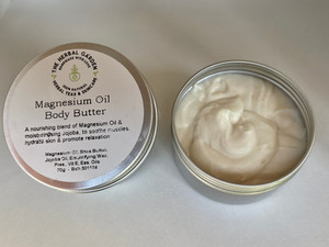 Magnesium Oil Body Butter – Deeply Nourishing & Restorative The Herbal Garden NZ
