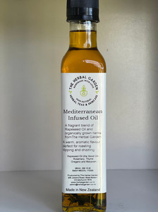Products: Mediterranean Infused Oil The Herbal Garden NZ