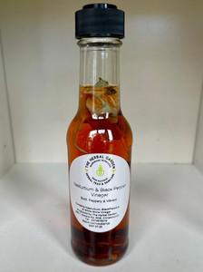 Products: Nasturtium & Black Pepper Vinegar The Herbal Garden NZ