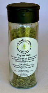 Products: Thyme Salt The Herbal Garden NZ