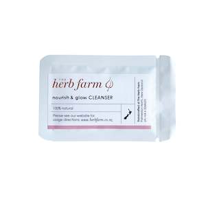 The Herb Farm: Nourish & Glow Cream Cleanser Sample Sachet