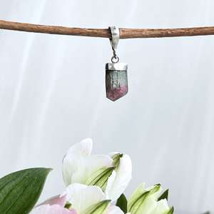Products: Watermelon tourmaline pendant - The Hidden Gem