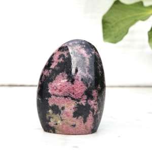 Cut and Polished: Rhodonite freeform - The Hidden Gem