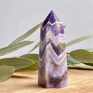 Chevron amethyst tower - The Hidden Gem