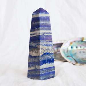 Cut and Polished: Lapis lazuli obelisk - The Hidden Gem