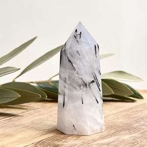 Tourmaline in quartz tower - The Hidden Gem