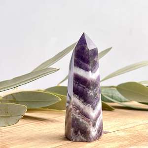 Chevron amethyst tower - The Hidden Gem