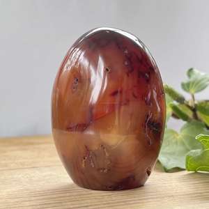 Cut and Polished: Carnelian freeform - The Hidden Gem