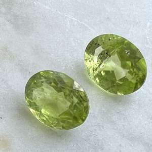 Cut and Polished: Two Gorgeous Peridot Gemstones - The Hidden Gem
