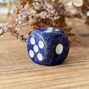 Products: Lapis lazuli dice - The Hidden Gem