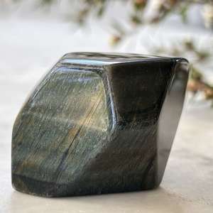 Blue tiger eye freeform - The Hidden Gem