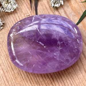 Amethyst palmstone - The Hidden Gem