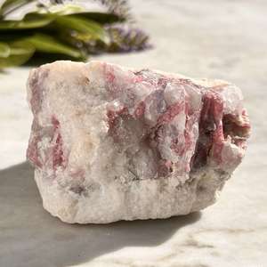 Pink tourmaline in quartz - The Hidden Gem