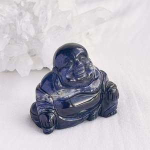 Cut and Polished: Sodalite buddha - The Hidden Gem