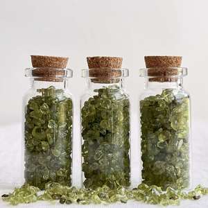 Peridot gem bottle - The Hidden Gem