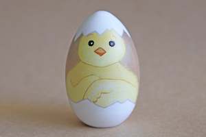 DIY Collection: Wooden Jumbo Easter Chick Egg