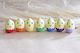 Wooden Rainbow Egg Chicks