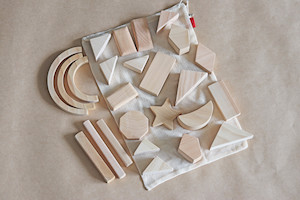 Construction Play: Mixed Shape Blocks - Set C