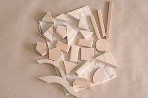 Construction Play: Mixed Shape Blocks - Set A