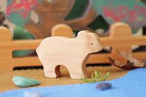 Wooden Baby Bear - THT