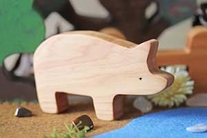 Farm Animals: Wooden Pig - THT