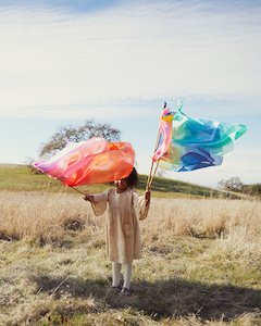 Easter Card: Sarah's Silks Mini Playsilks