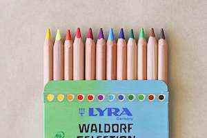 Arts Crafts: Lyra Waldorf Selection Coloured Pencils - Pack of 12