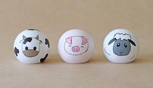 Made To Order: Wooden Ball Animals