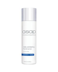 Products: ASAP Daily Exfoliating Facial Scrub 200ml - THE HILLS COSMETIC STUDIO Appearance medicine In Auckland
