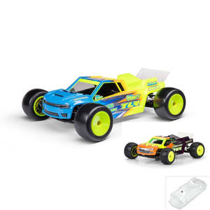 Cars 1: 1/10 22X-T 2WD Stadium Truck Race Kit plus Proline Sector ST Clear Body: TLR