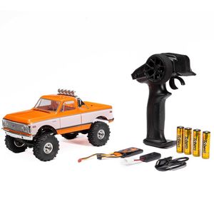 Cars 1: 1/24 SCX24 1971 Chevrolet C10 4WD Truck RTR, Orange by Axial