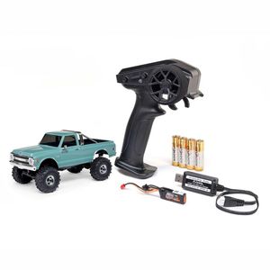 Cars 1: 1/30 SCX30 Chevrolet K10 4X4 RTR Brushed Rock Crawler (Battery & Charger