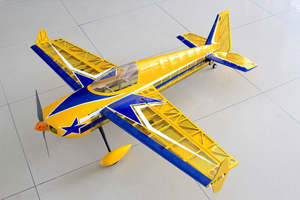 Planes: Laser 200 3D 48 Inch wingspan ARF 30E Transparent Yellow New 2025 by Seagull