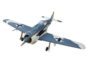 Planes: Focke-wulf FW 190 80" ARF 55cc without Retracts "Matte" New 2025 by Seagull