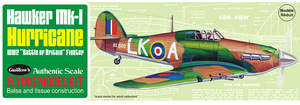 Balsa Kits And Gliders: Guillows Hurricane Mk1