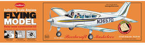 Balsa Kits And Gliders: Guillows 1/18 Beechcraft Musketeer