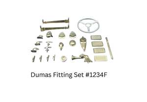 Wooden Ships Fittings: Dumas Part-Cast Metal FittingSet1234