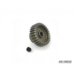 Radio Control: Pinion Gear 48P 28T (7075 Hard) by Arrowmax