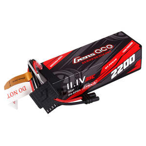 Gens Ace 2200 3S 11.1v 35C Hardcase Lipo Battery with ICE2 for Brushless Grom