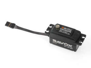 BLACK Savox LOW Profile Coreless Digital Servo,9kg/cm, 0.09 sec, 6.0V With Soft