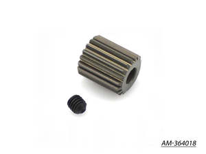 Pinion Gear 64P 18T(7075 Hard) by Arrowmax