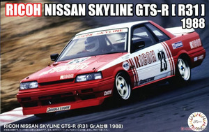 Plastic Models Cars: 1/24 Ricoh Skyline GTR Gr.A
