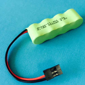 Rc Nimh Alkaline: 4.8V NiMH 300mAh Rx Battery for Alula-TREK/Libelle by Dreamflight