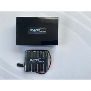 Rc Nimh Alkaline: Gens Ace 4.8V 2400mah NiMh Flat RX Pack w/JR Plug, 120mm Long Lead 122g